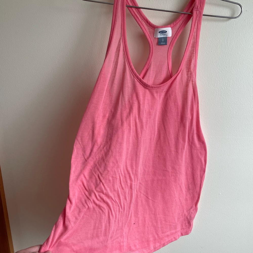 Old Navy Pink Tank Size Small